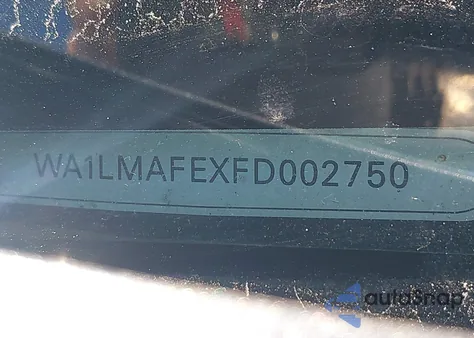 2015 Audi Q7 3.0 Tdi Premium z USA, uszkodzony, nr VIN WA1LMAFEXFD002750